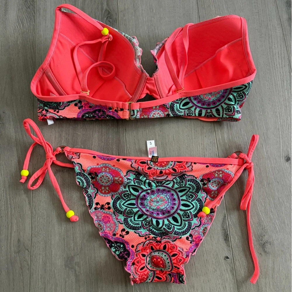 La Vie en Rose Bikini 👙 Large top Small Bottom - Picture 4 of 4